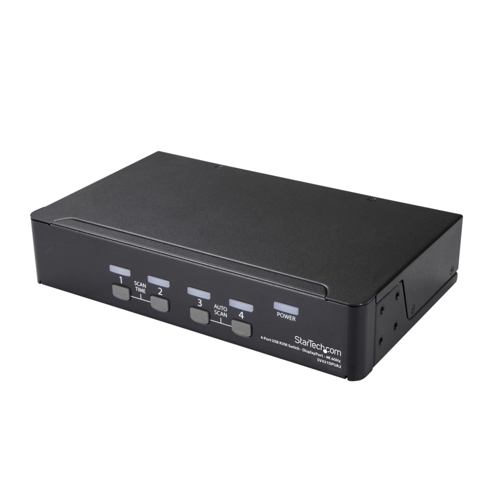StarTech.com 4 Port DisplayPort KVM Switch with 4K
