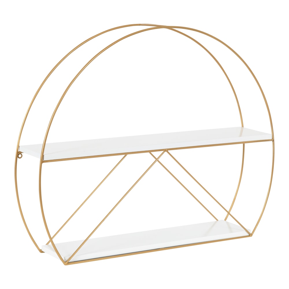 Kate And Laurel Delmar Wall Shelf, 21-5/16”H x