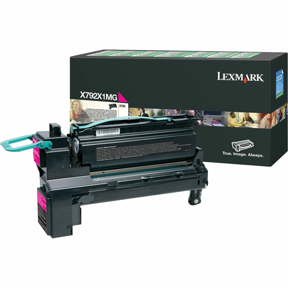 Lexmark™ X792X1MG Magenta Extra-High Yield Return Program Toner