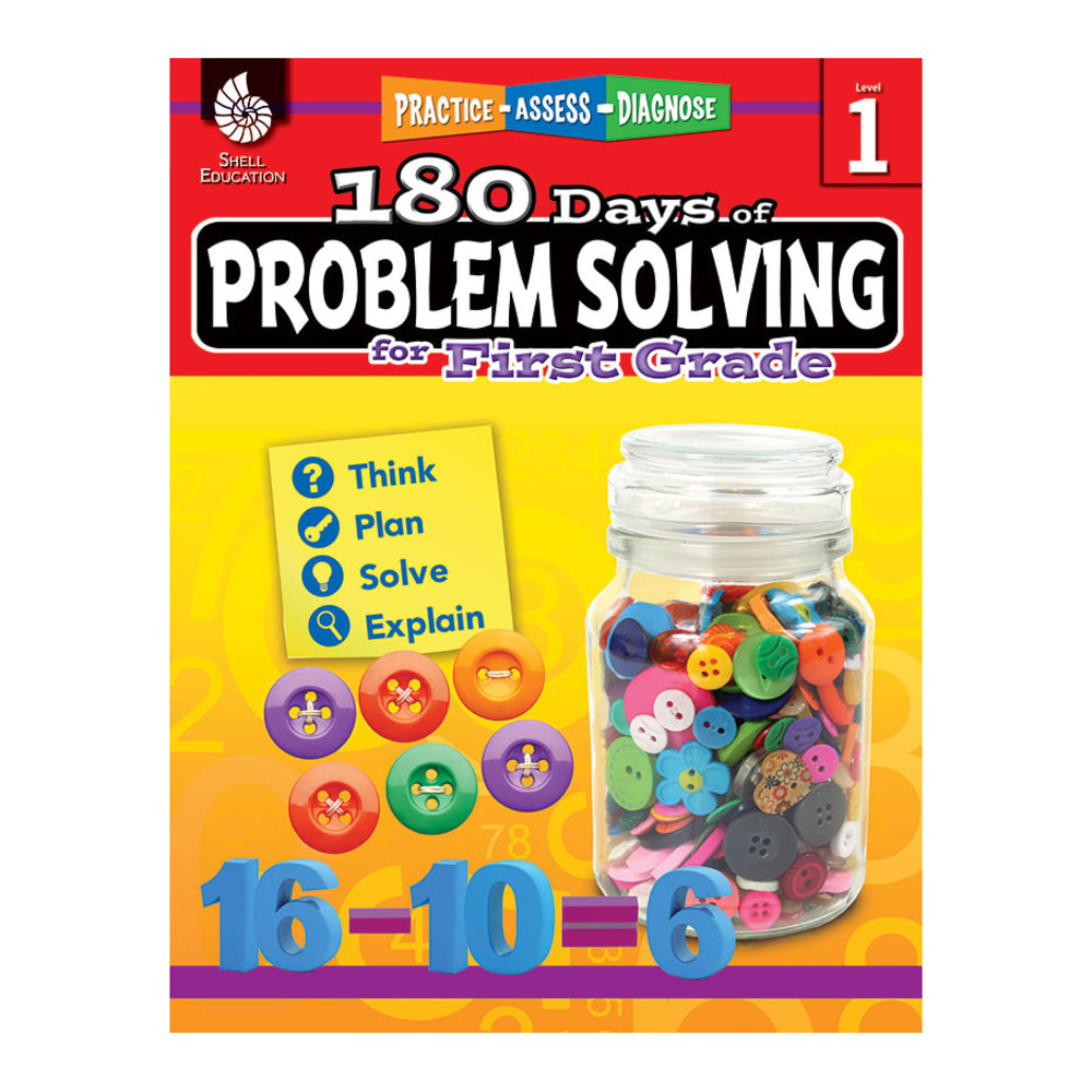 Shell Education 180 Days Of Problem Solving, Grade