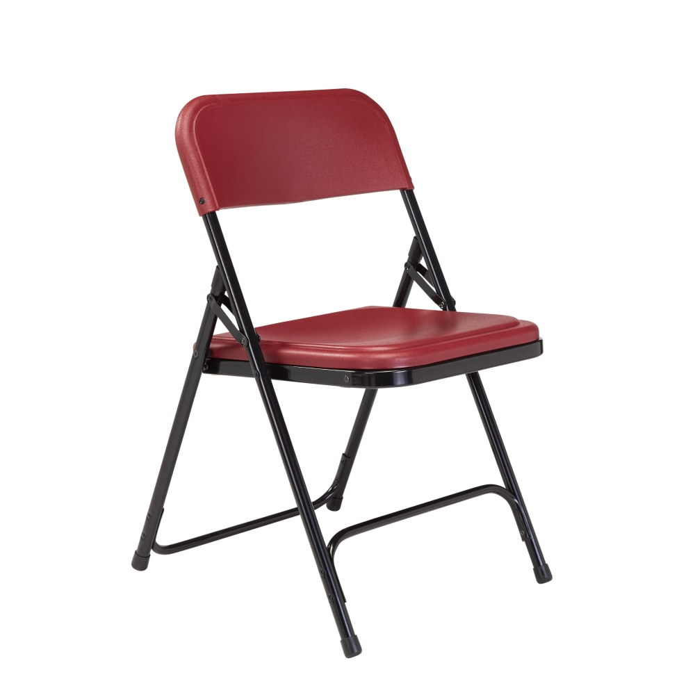 National Public Seating 800 Series Plastic Folding Chairs,
