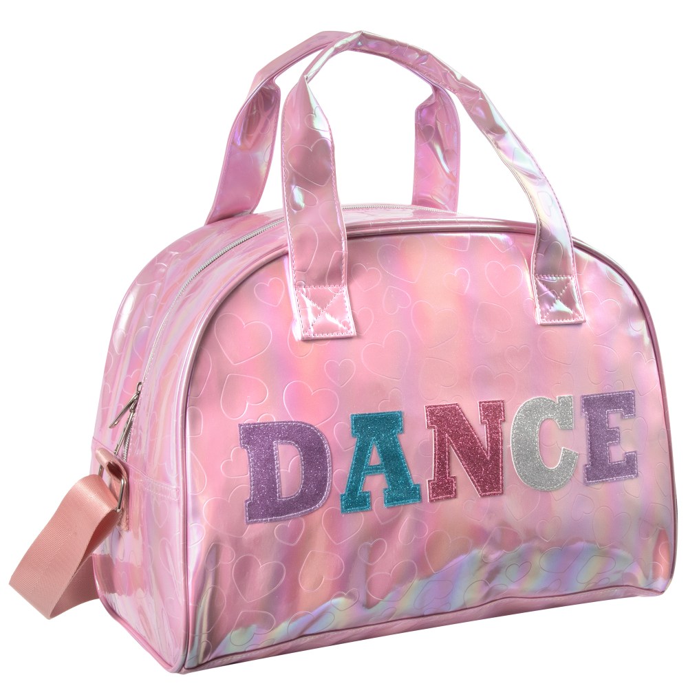 Trailmaker Holographic Dance Duffel Bag, 11”H x 15”W