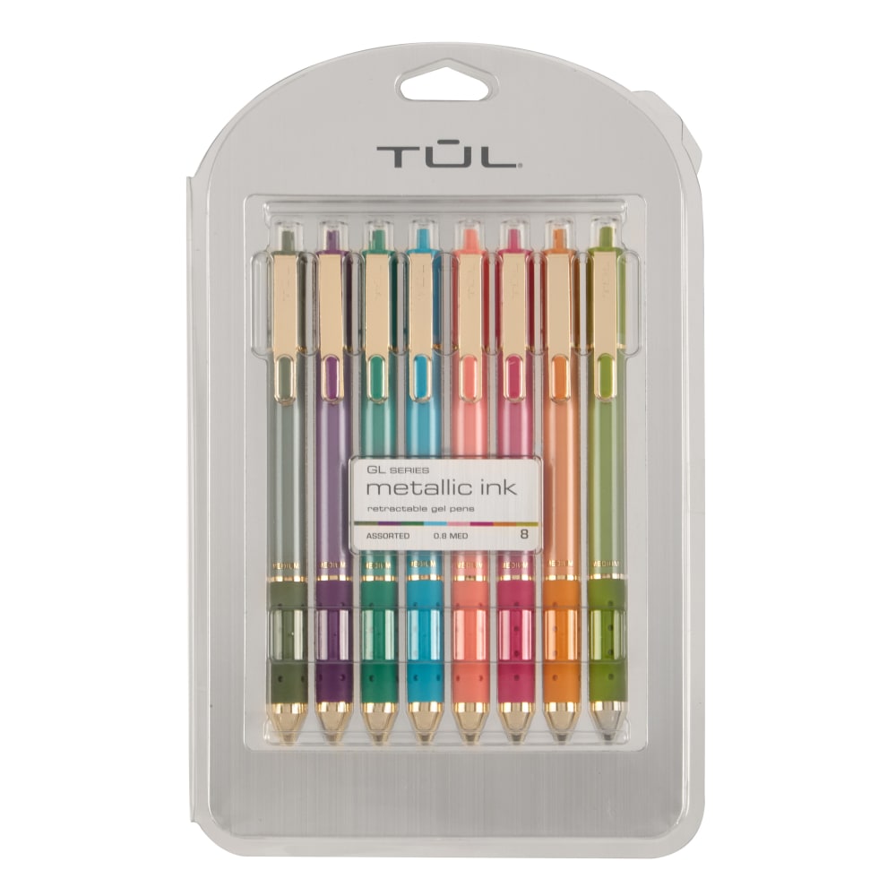 TUL® GL Series Retractable Gel Pens, Medium Point,