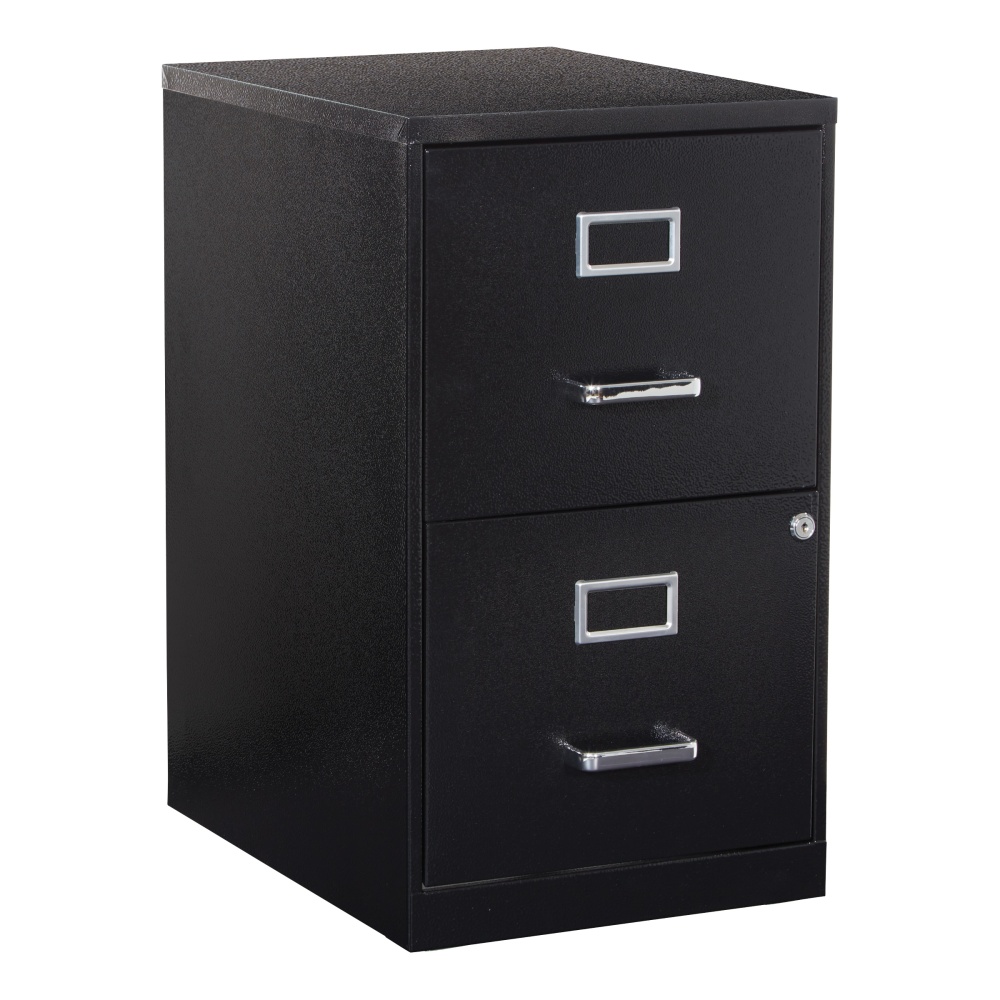 Office Star™ 20"D Vertical 2-Drawer Locking File Cabinet,