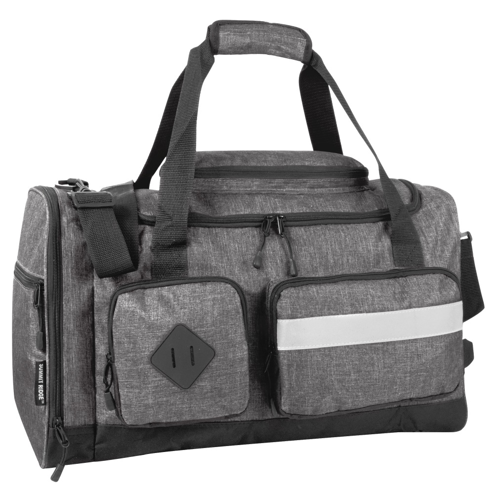Summit Ridge Polyester Duffel, 12”H x 20”W x