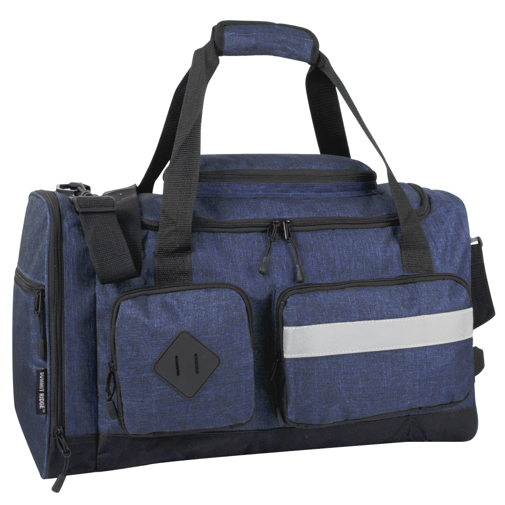 Summit Ridge Polyester Duffel, 12”H x 20”W x