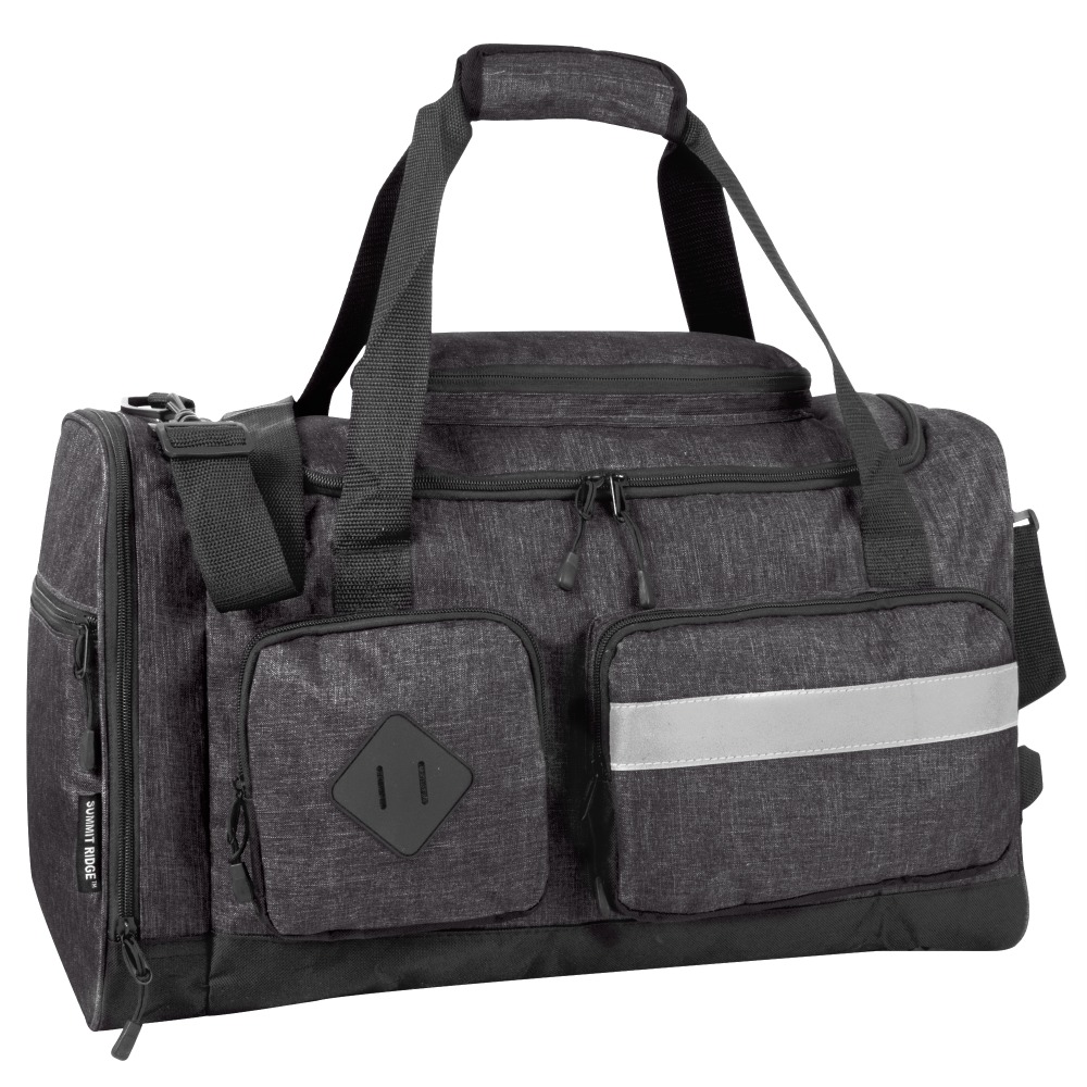 Summit Ridge Polyester Duffel, 12”H x 20”W x