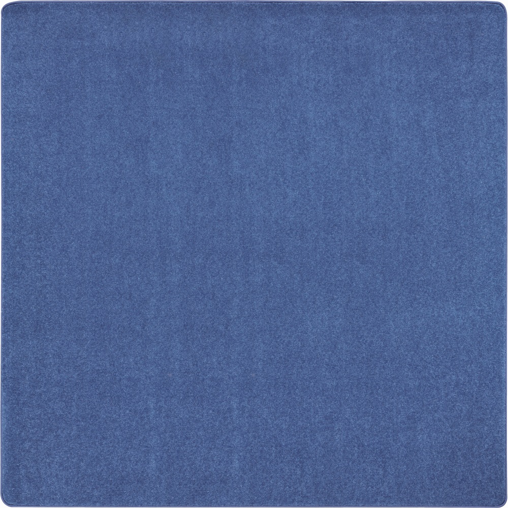 Joy Carpets Kid Essentials Solid Color Square Area