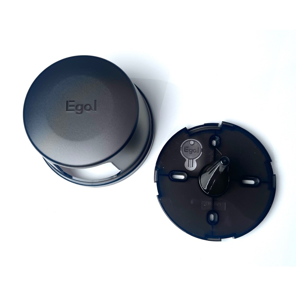 Egal Plastic Dispensers, 3-1/2" x 6-3/4", Black, Pack