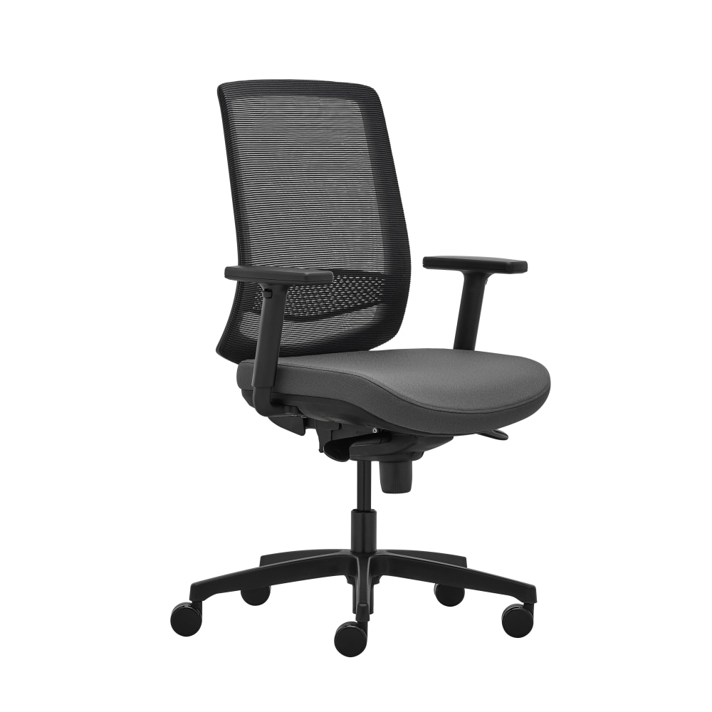 WorkPro® Expanse Series Ergonomic Mesh/Fabric Mid-Back Task