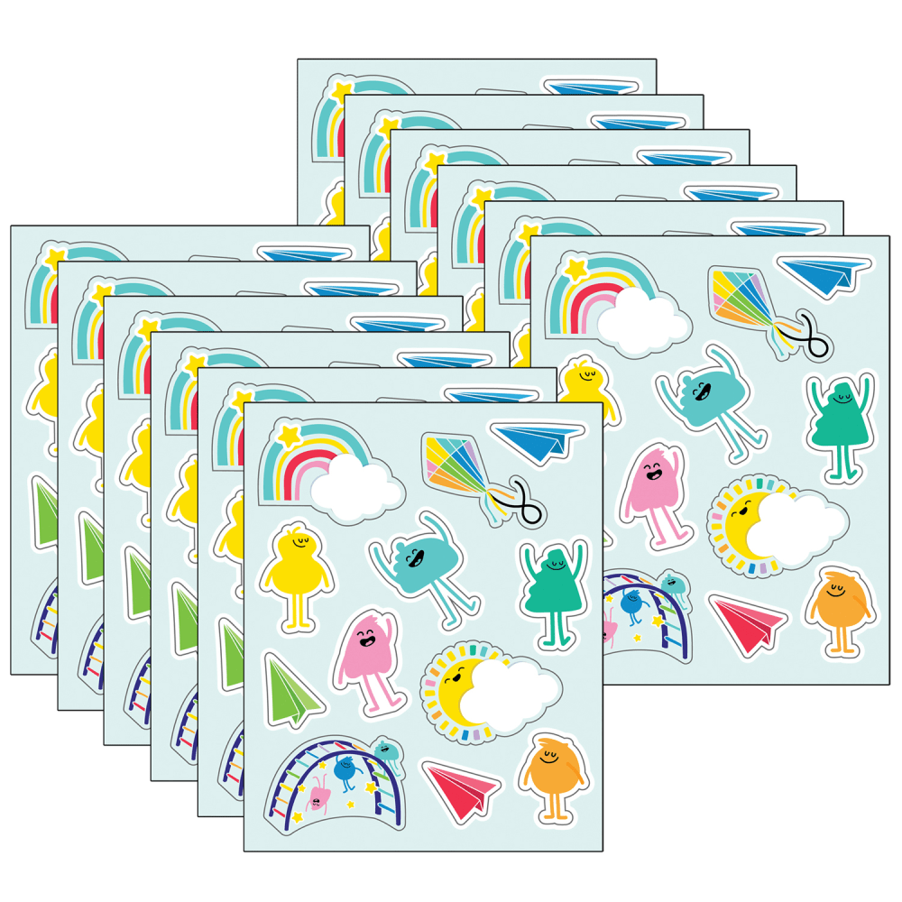 Carson Dellosa Education Stickers, Happy Place, 72 Stickers