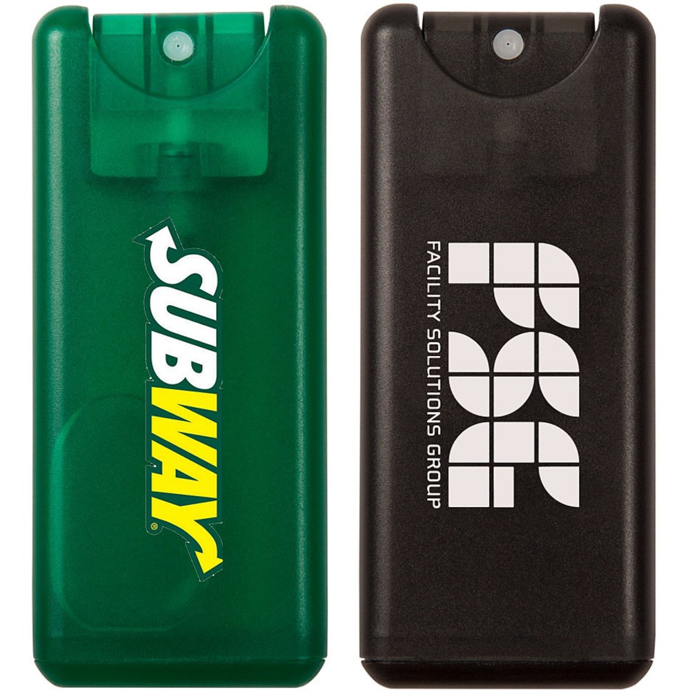 Custom Mini Credit Card Hand Sanitizer Sprays, 12