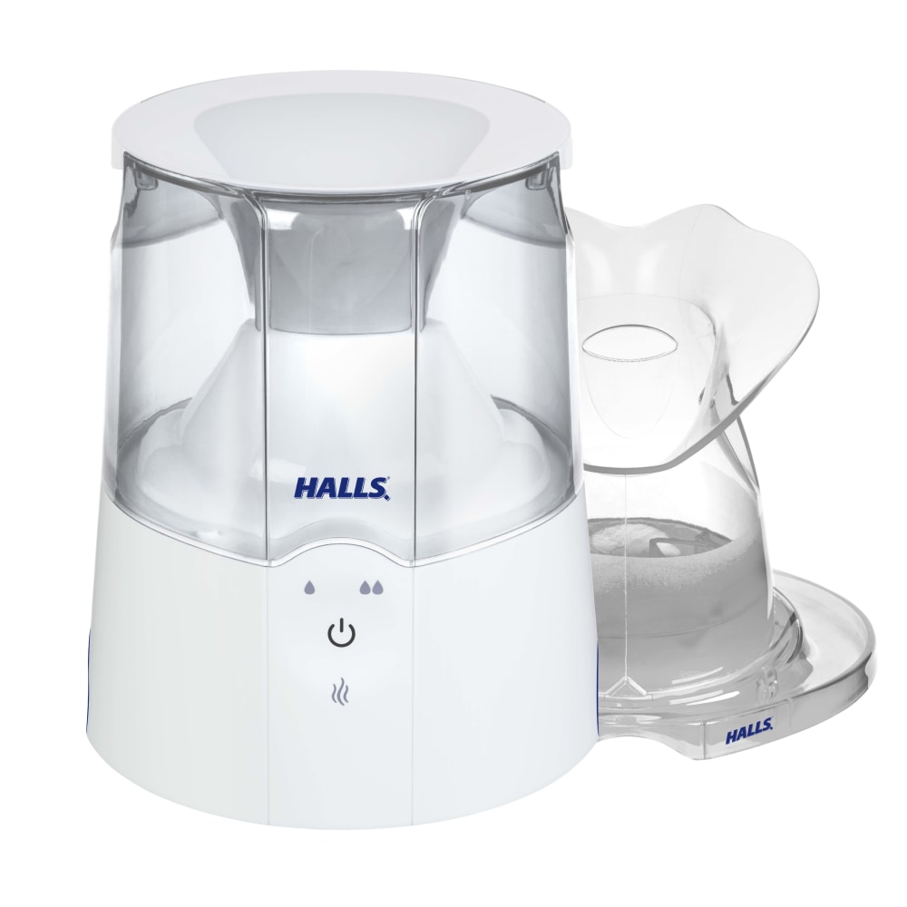 Crane x HALLS® 2-In-1 Warm Mist Humidifier &