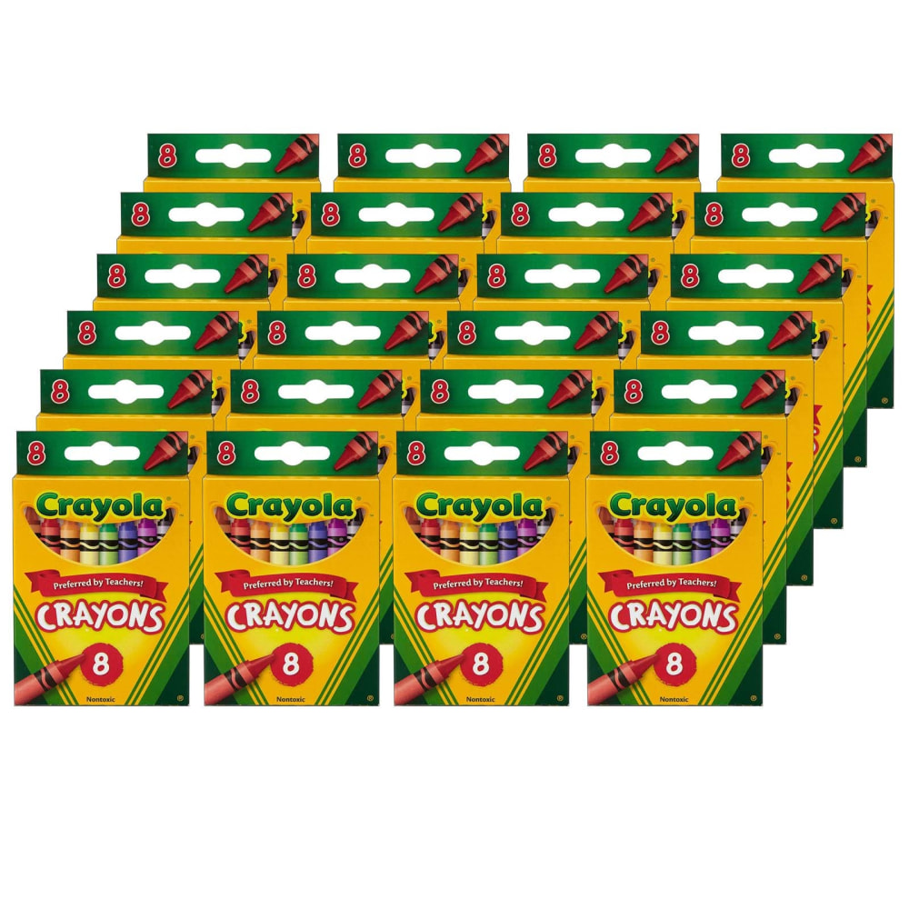 Crayola Crayons, Regular Size, Assorted Colors, 8 Crayons