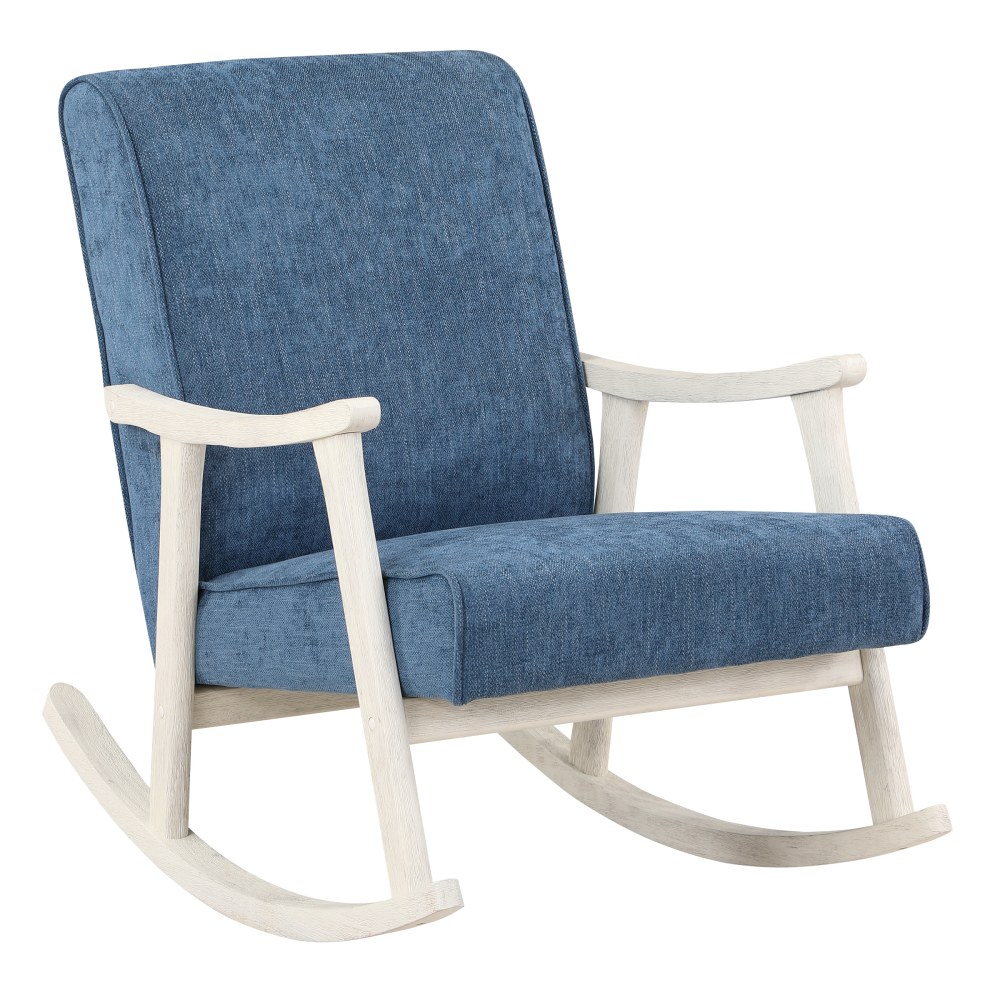 Office Star™ Gainsborough Rocker, Navy/Antique White