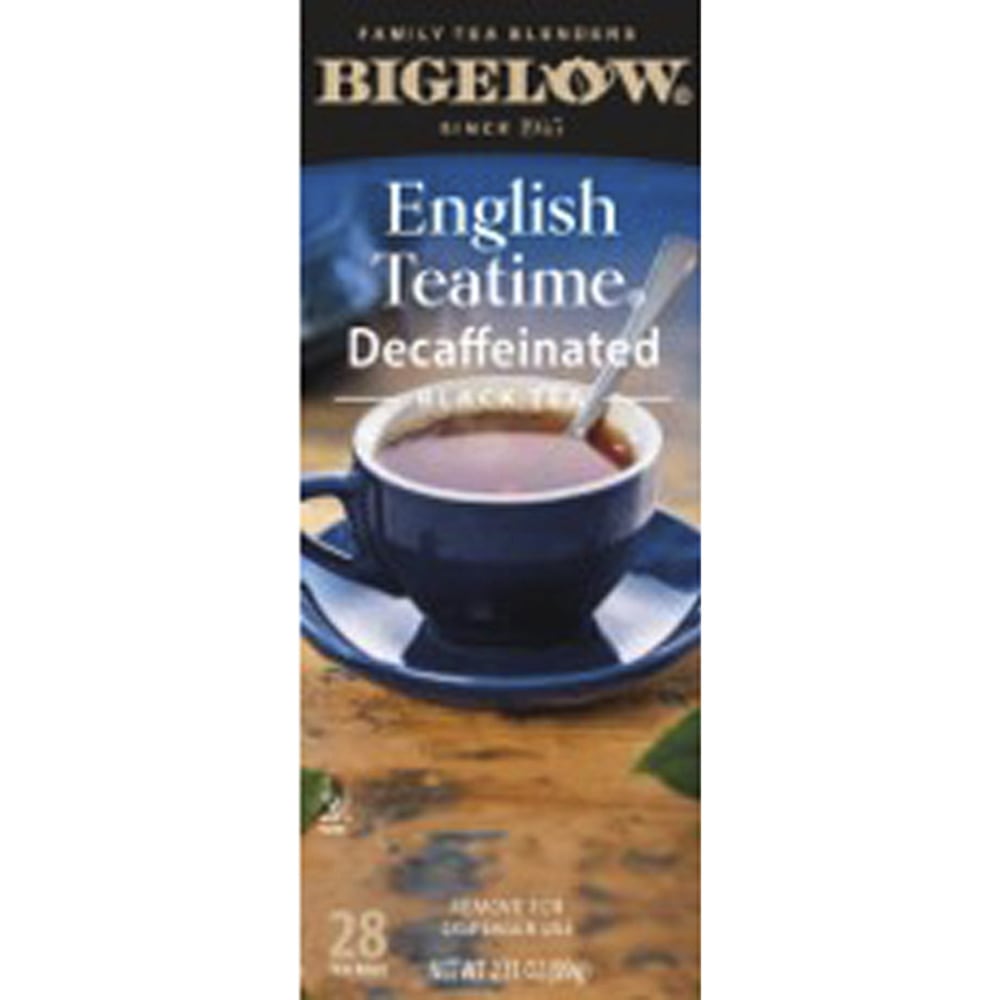 Bigelow® English Tea Time Decaffeinated Tea Bags, Box