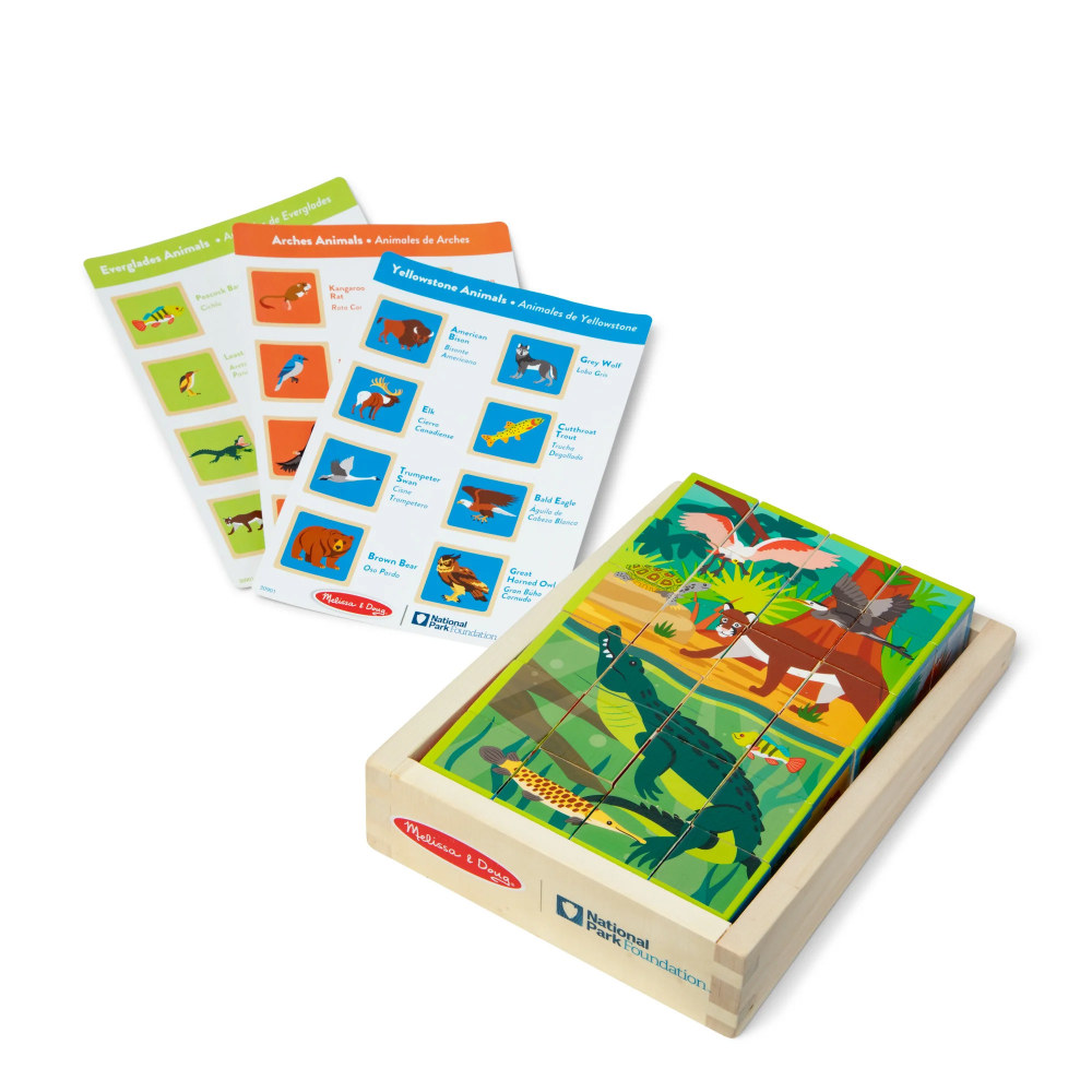 Melissa & Doug National Parks Wooden Blocks &