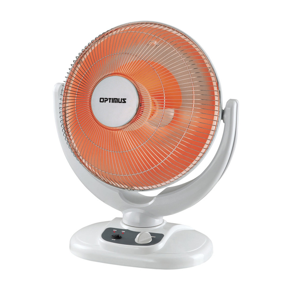 Optimus 1200-Watt Radiant Parabolic Dish Electric Space Heater,
