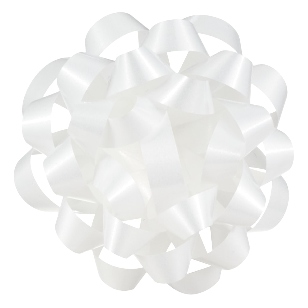 Hallmark 4.6" Gift Bow (Glossy White)