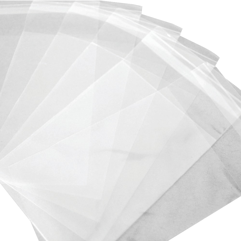 Partners Brand 1.5 Mil Resealable Polypropylene Bags, 6"
