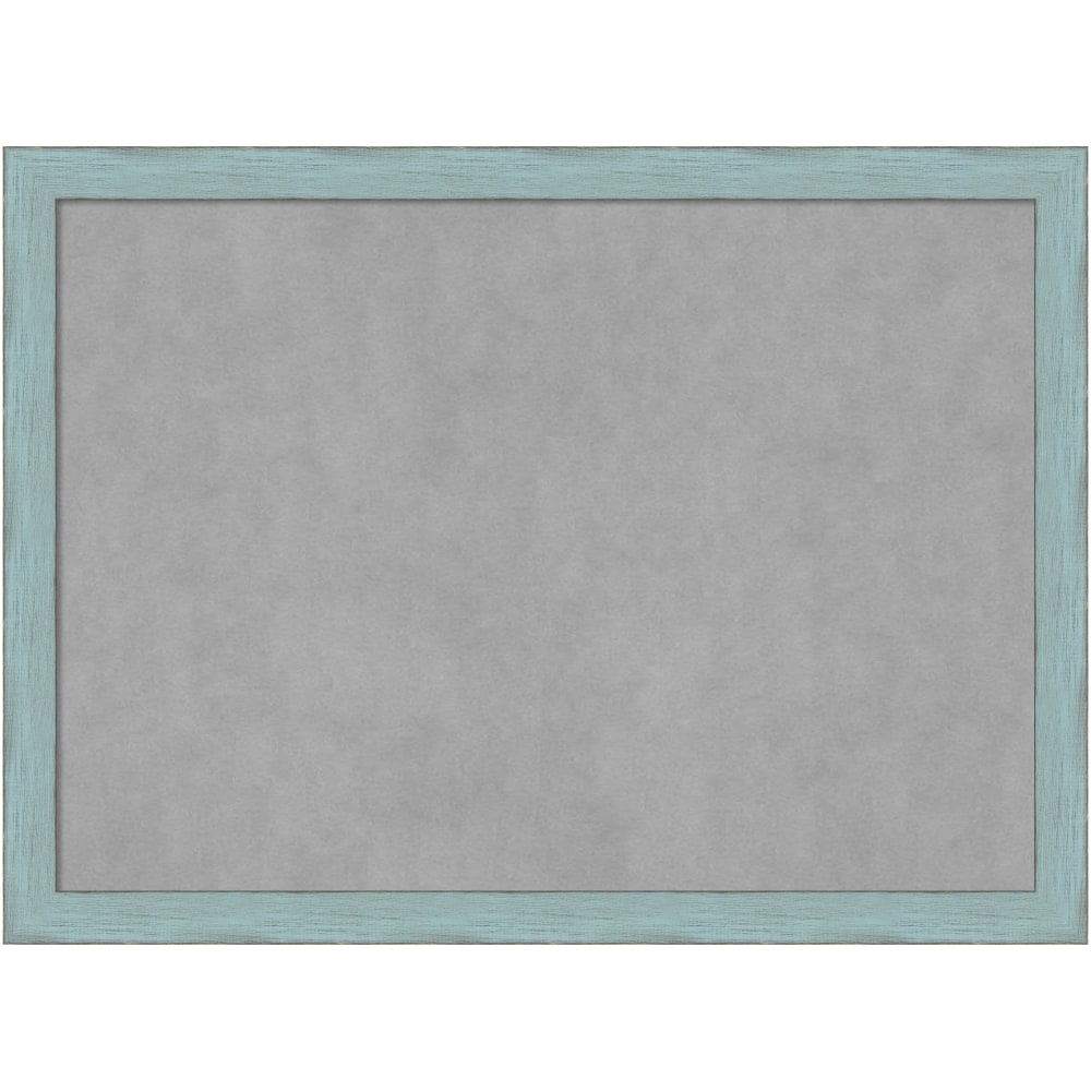Amanti Art Magnetic Bulletin Board, Steel/Aluminum, 30" x