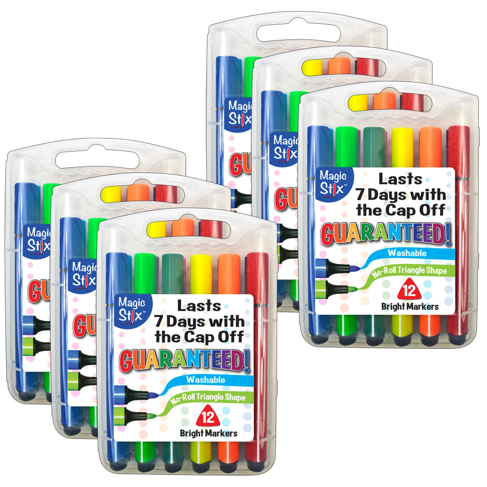 The Pencil Grip Magic Stix Triangular Markers, Bullet