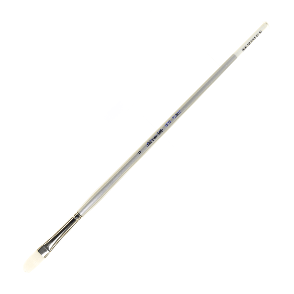 Silver Brush Silverwhite Series Long-Handle Paint Brush, Size