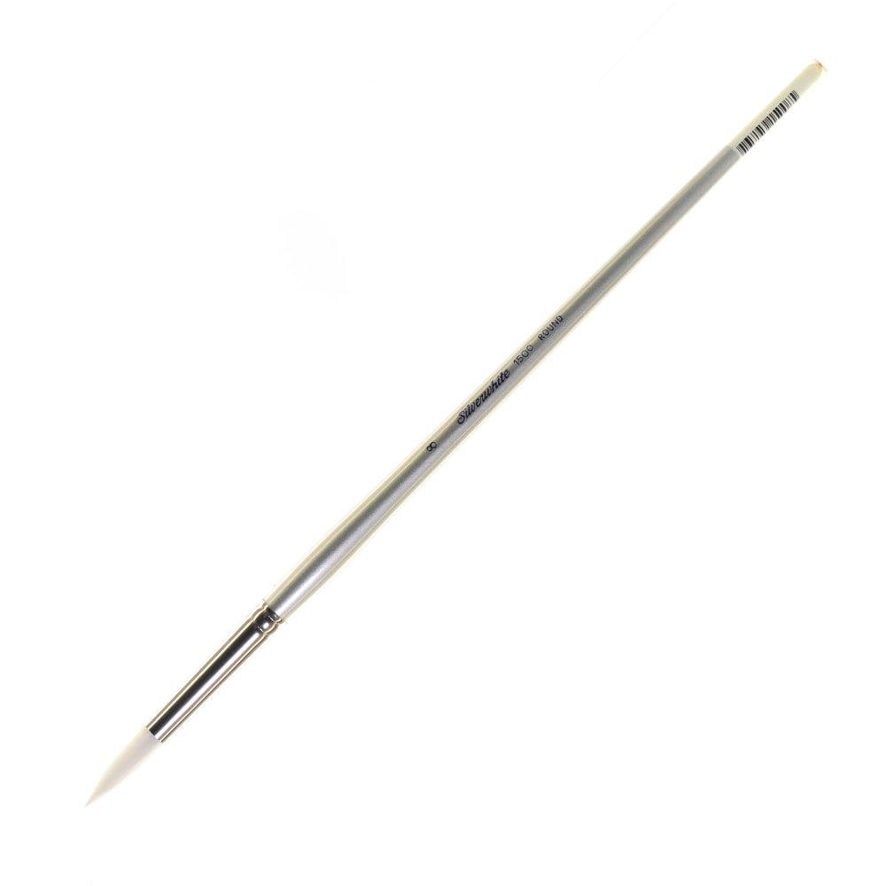 Silver Brush Silverwhite Series Long-Handle Paint Brush, Size