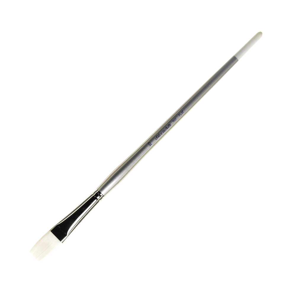 Silver Brush Silverwhite Series Long-Handle Paint Brush, Size