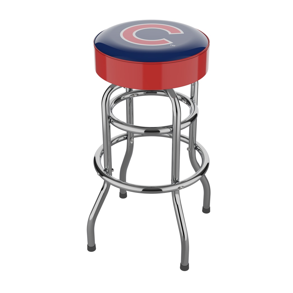 Imperial MLB Backless Swivel Bar Stool, Chicago Cubs