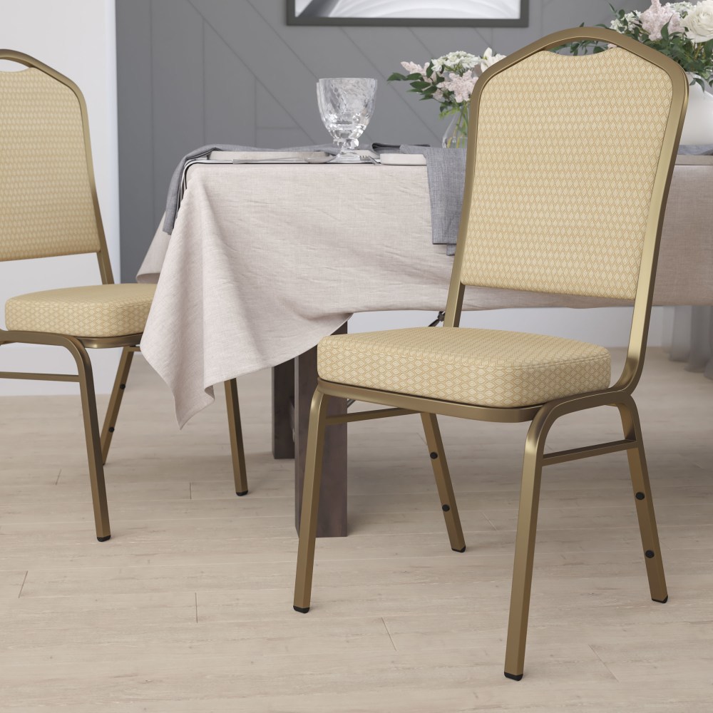 Flash Furniture HERCULES Series Crown Back Stacking Banquet