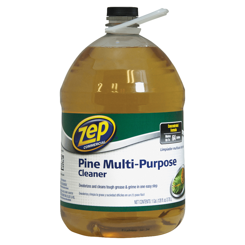 Zep® Commercial Multipurpose Pine Cleaner, 128 Oz Bottle