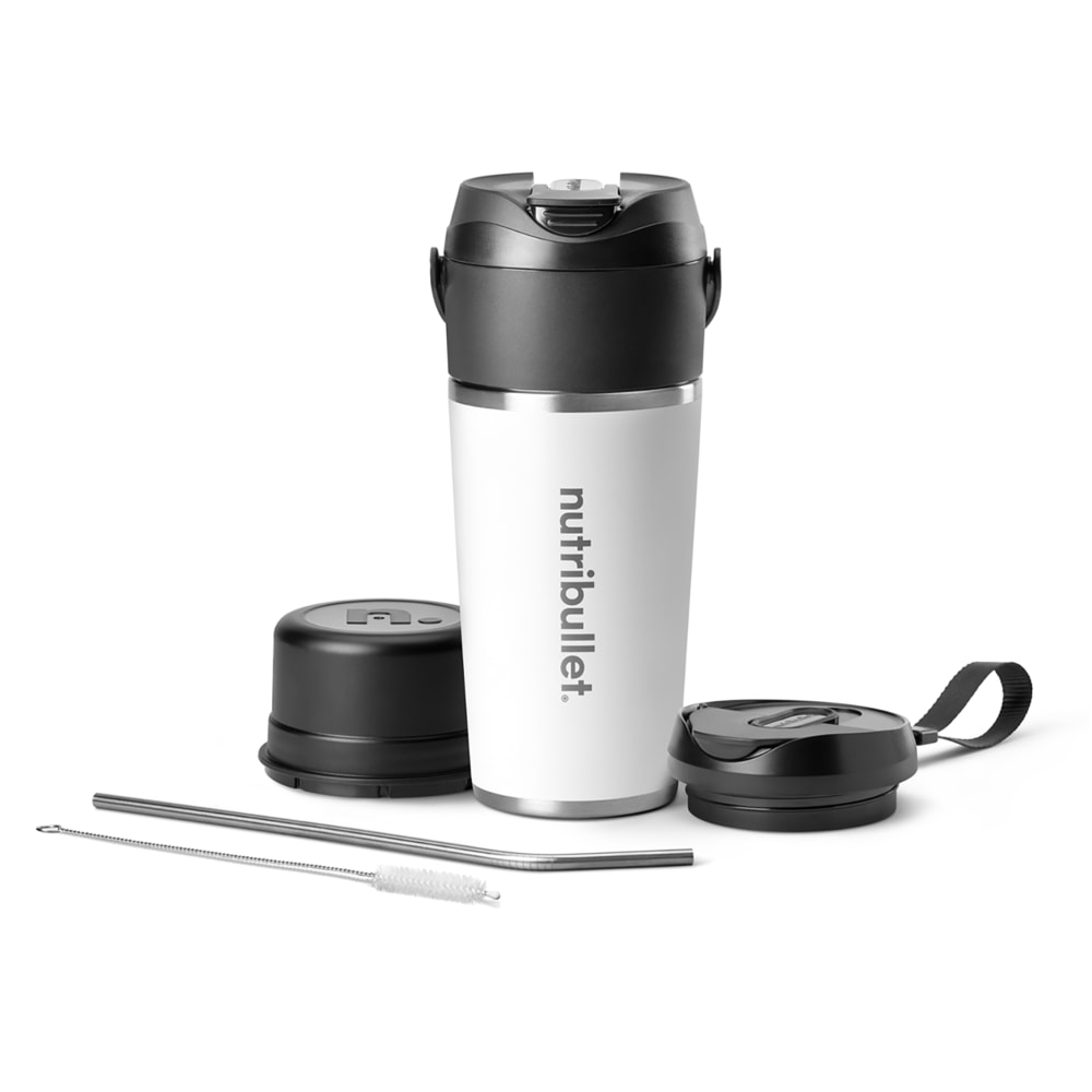 Nutribullet Flip Insulated Portable Blender, 20 Oz, Matte