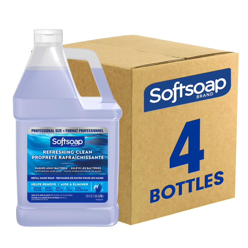 Softsoap® Moisturizing Hand Soap, Refreshing Clean, 1 Gallon,
