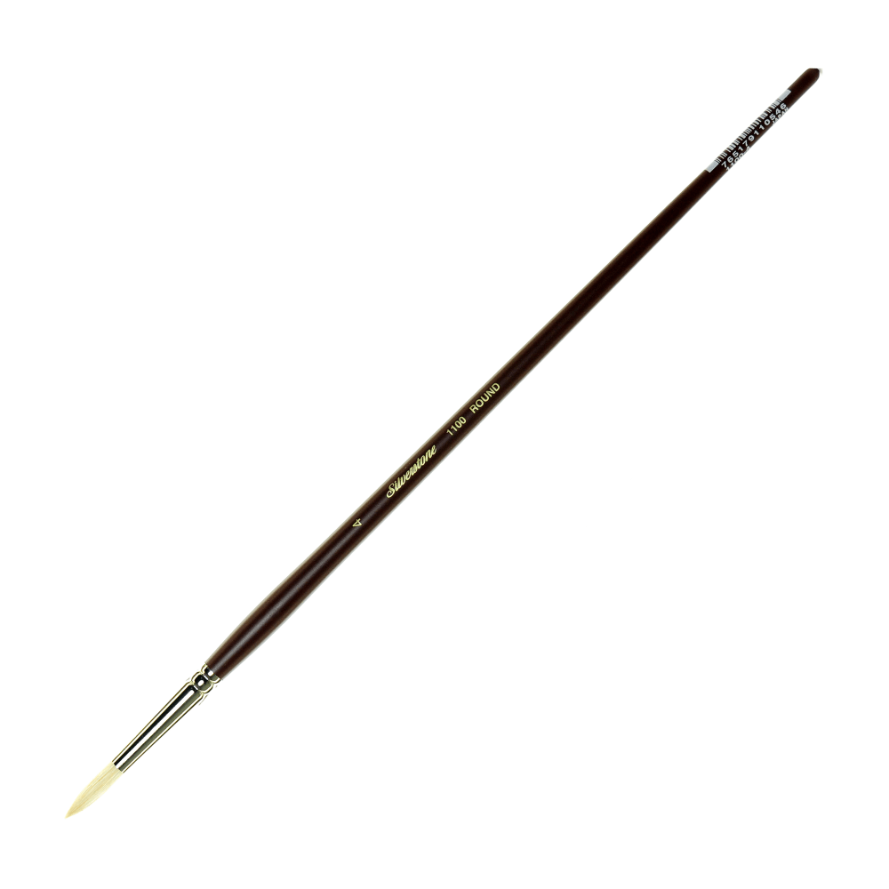 Silver Brush Silverstone Paint Brush, Series 1100, Size