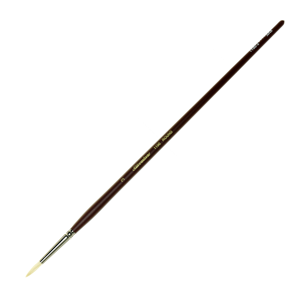 Silver Brush Silverstone Paint Brush, Series 1100, Size