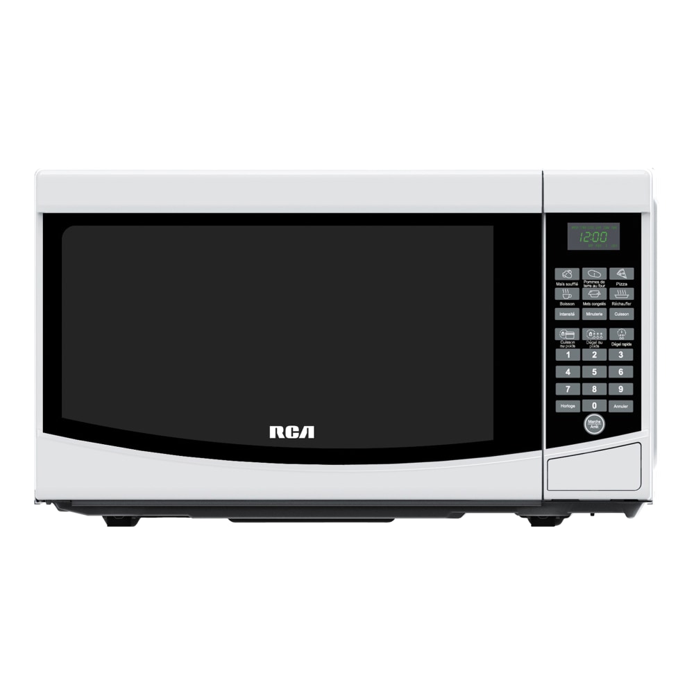 RCA Countertop Microwave Oven With Glass Turntable, 0.7