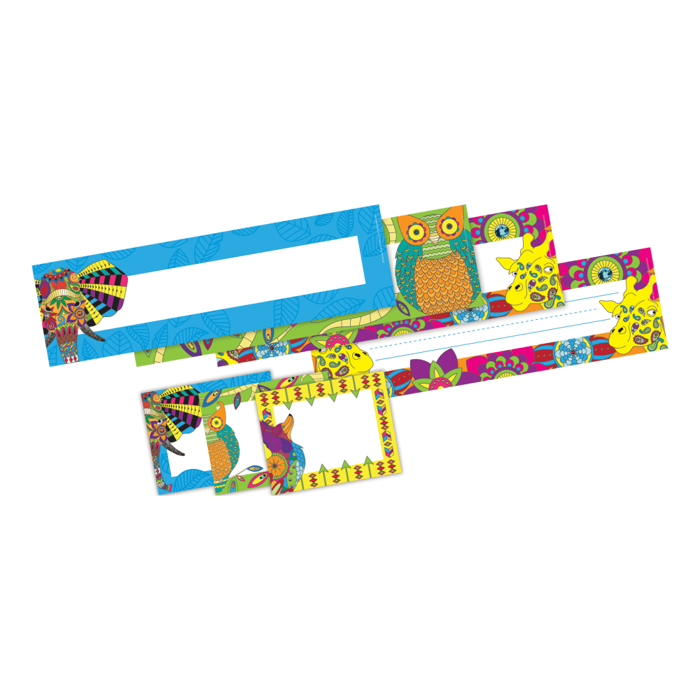 Barker Creek Name Tag & Name Plate Set,