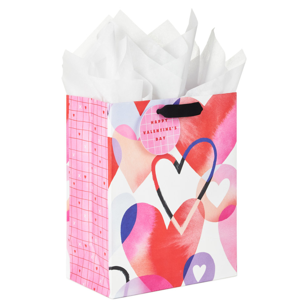 Hallmark 9" Medium Valentine's Day Gift Bag with