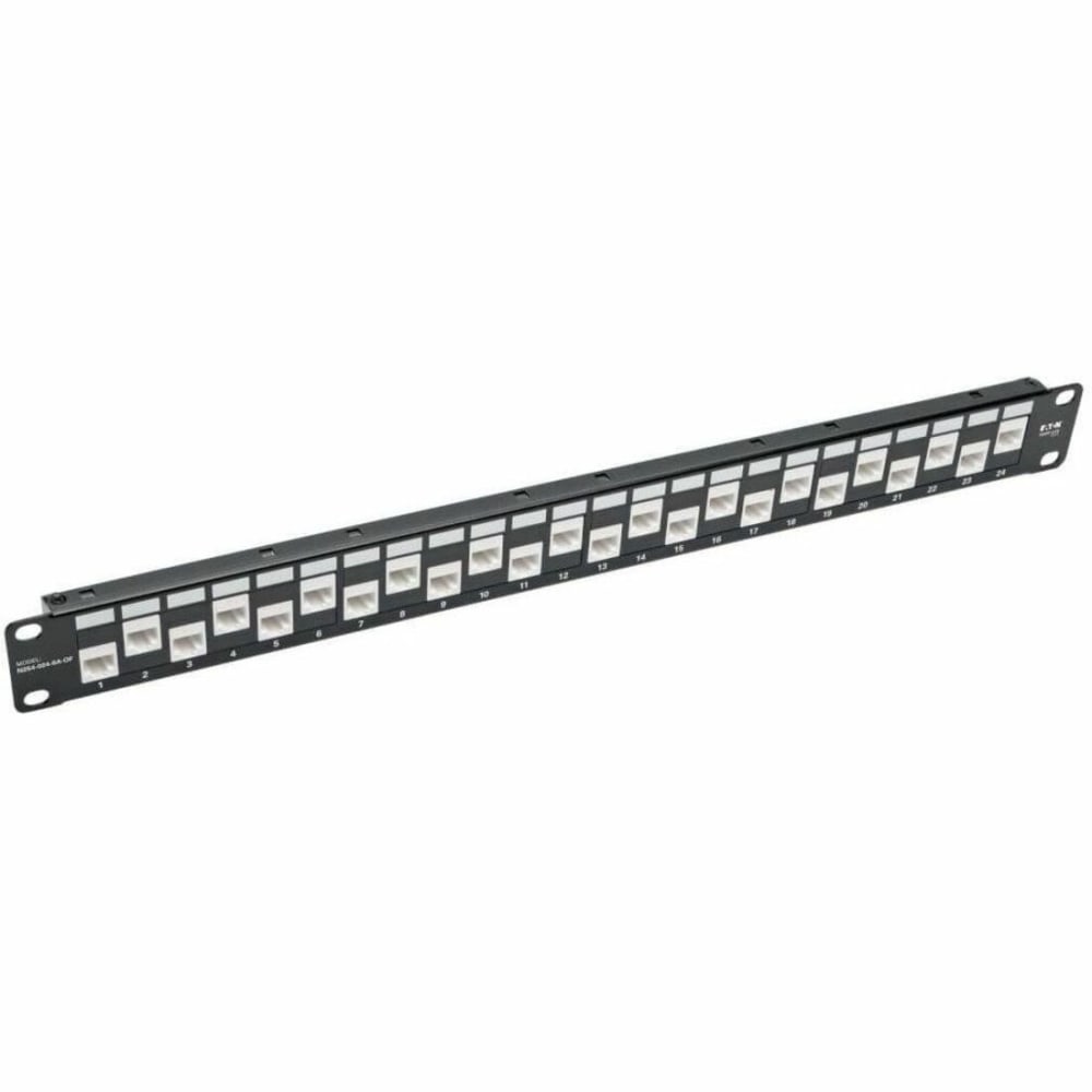 Eaton Tripp Lite Series 24-Port 1U Rack-Mount Cat6a/Cat6/Cat5e