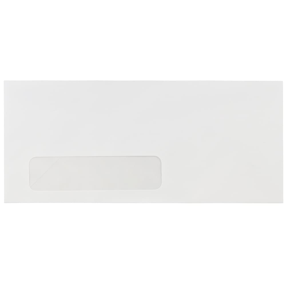 JAM Paper® #10 Window Envelopes, 4-1/8 x 9-1/2,