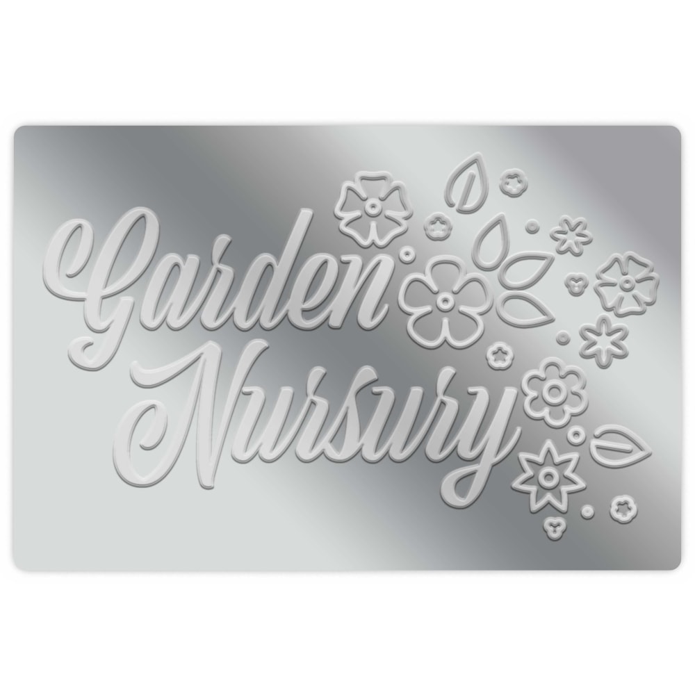 Custom Blind-Embossed Labels And Stickers, Foil Stock, 2"