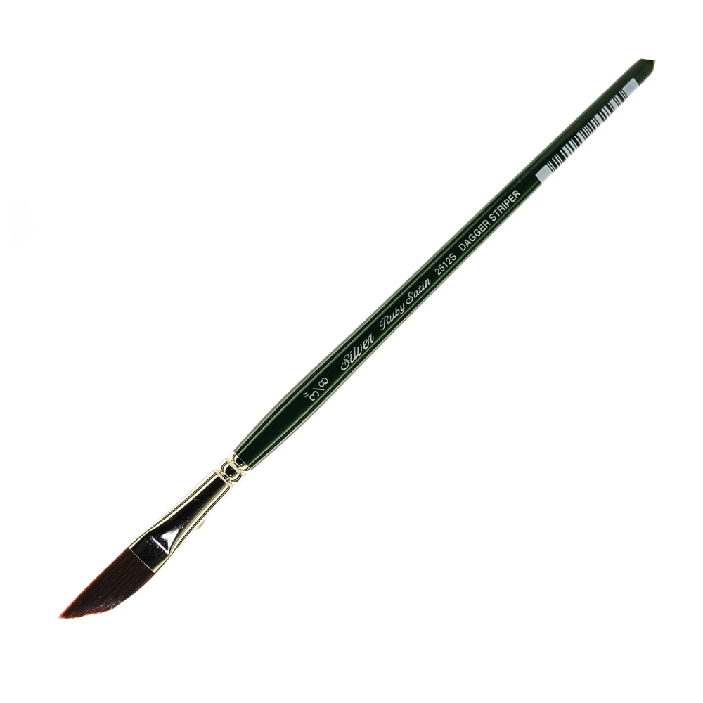 Silver Brush Ruby Satin Series Short-Handle Paint Brush