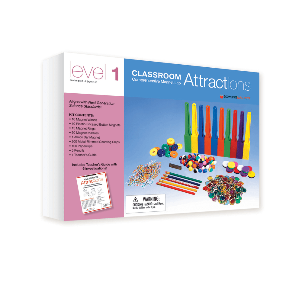 Dowling Magnets Classroom Attractions Kit, Level 1, Grades