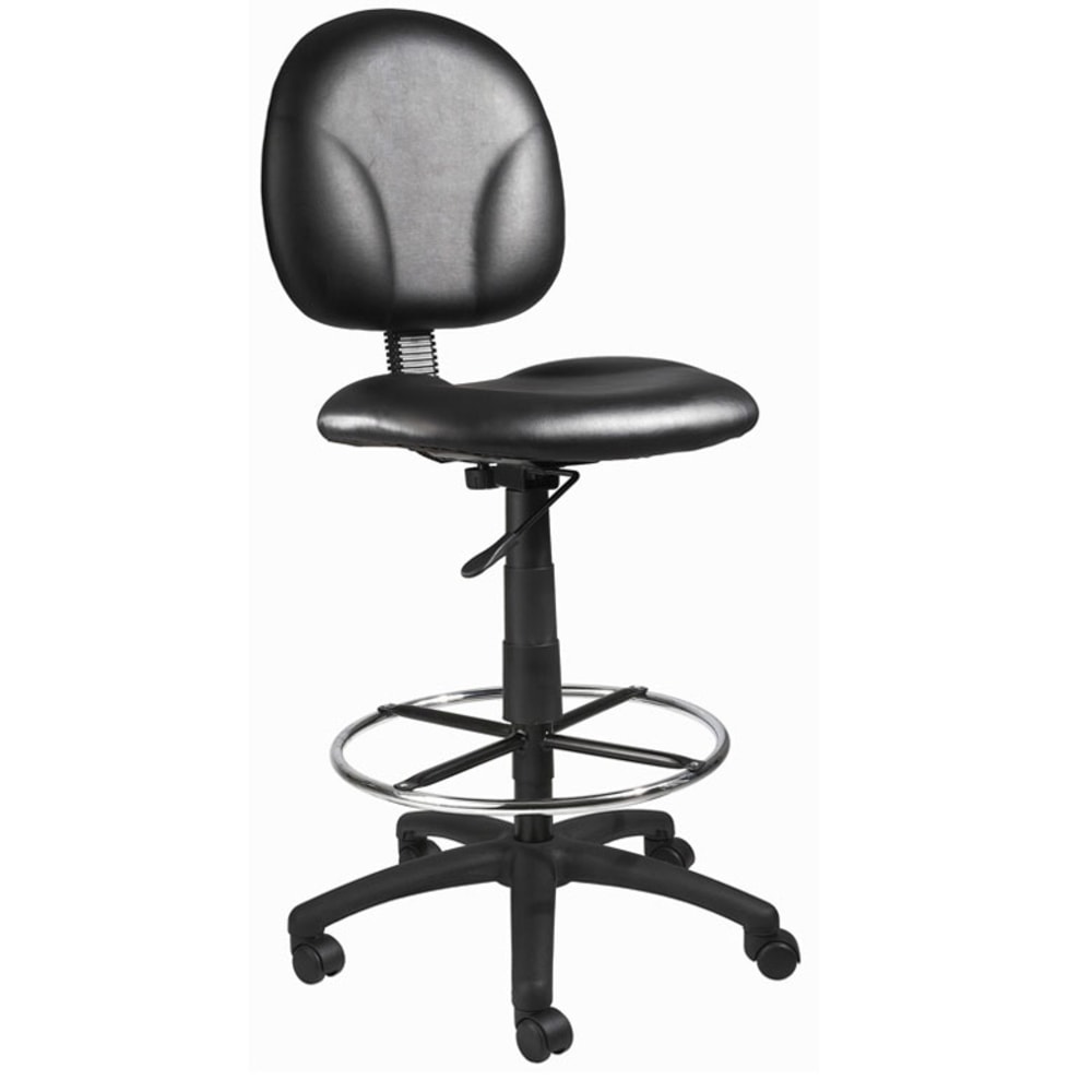 Boss Office Products Drafting Stool With Antimicrobial
