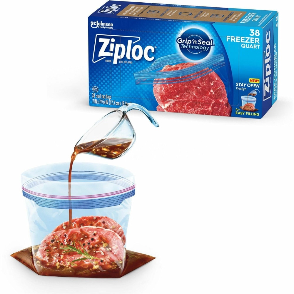 Ziploc® Grip n' Seal Freezer Bags - Medium