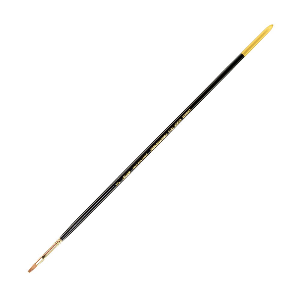 Silver Brush Renaissance Series Long-Handle Paint Brush 7102,