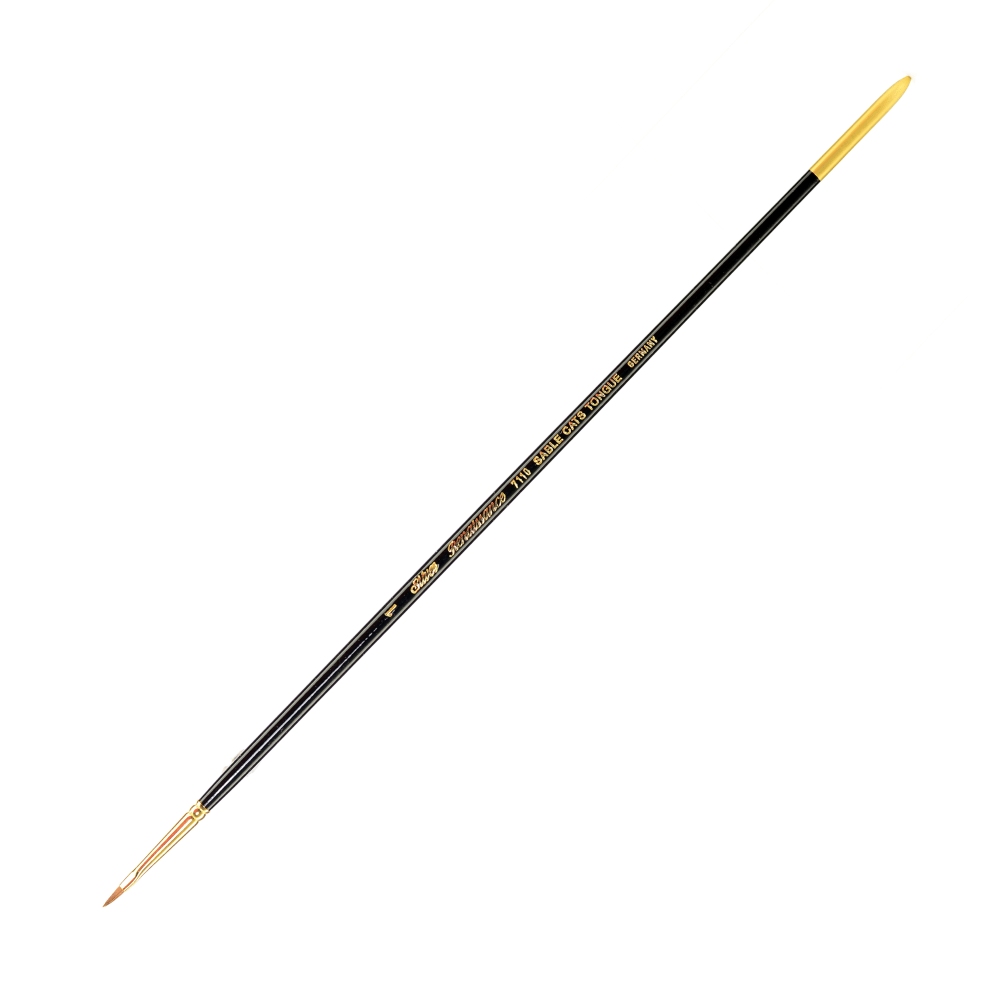 Silver Brush Renaissance Series Long-Handle Paint Brush 7110,