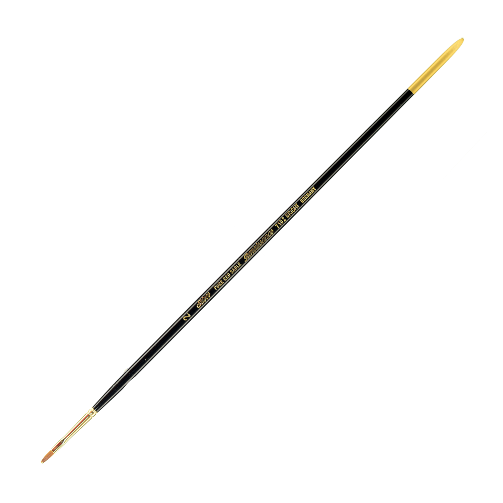 Silver Brush Renaissance Series Long-Handle Paint Brush 7102,