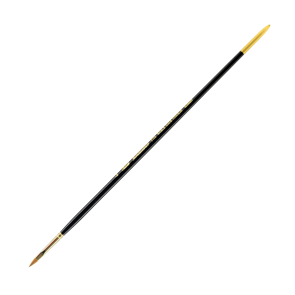 Silver Brush Renaissance Series Long-Handle Paint Brush 7110,